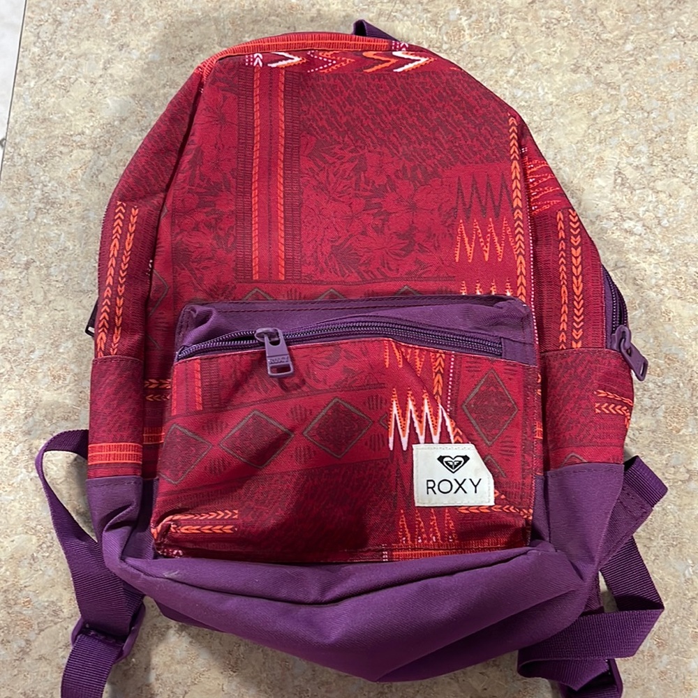 Aztec Pattern Roxy Backpack - image 1